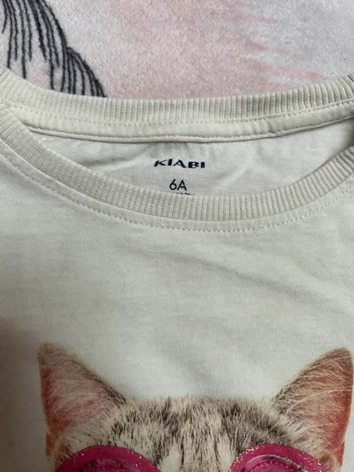 T-shirt chat - photo numéro 3