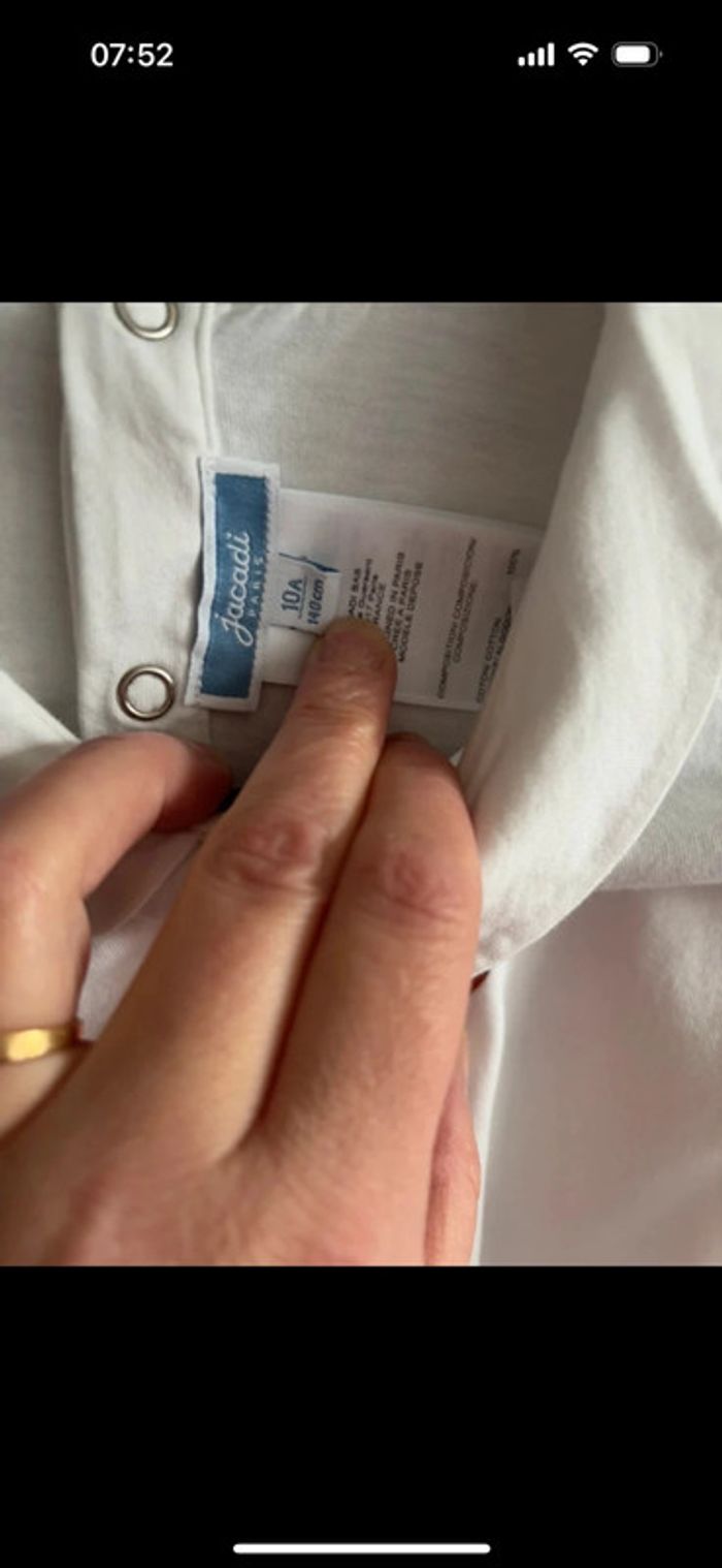 Tee shirt jacadi taille 10 ans - photo numéro 3