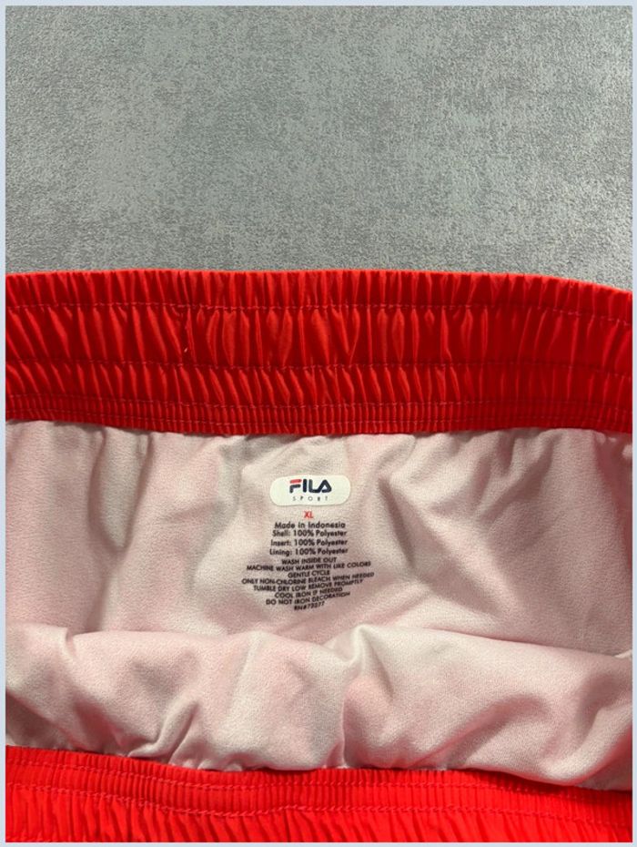 Short Fila sport Taille XL femme Rouge - photo numéro 5