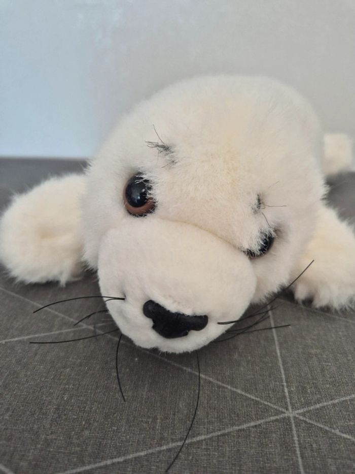 Peluche phoque blanc - photo numéro 5