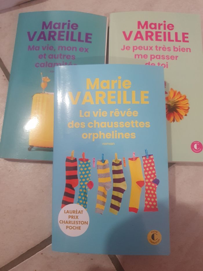 Lot 3 livres de Marie Vareille