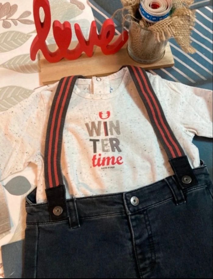 Salopette Sucre d’orge / 18 mois - photo numéro 7