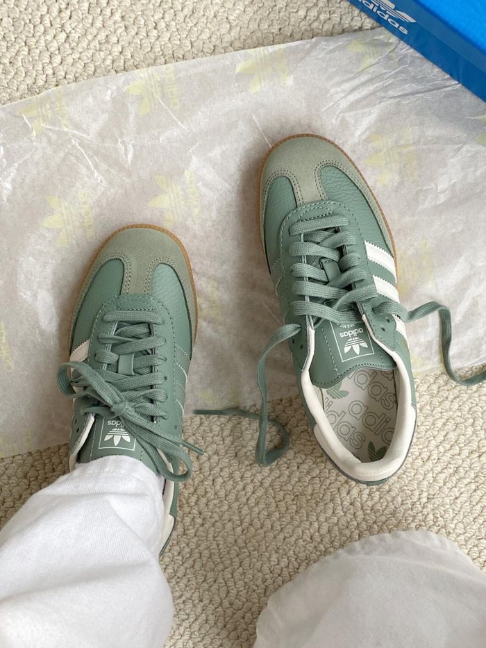 adidas originals SAMBA OG vert 37 - photo numéro 4