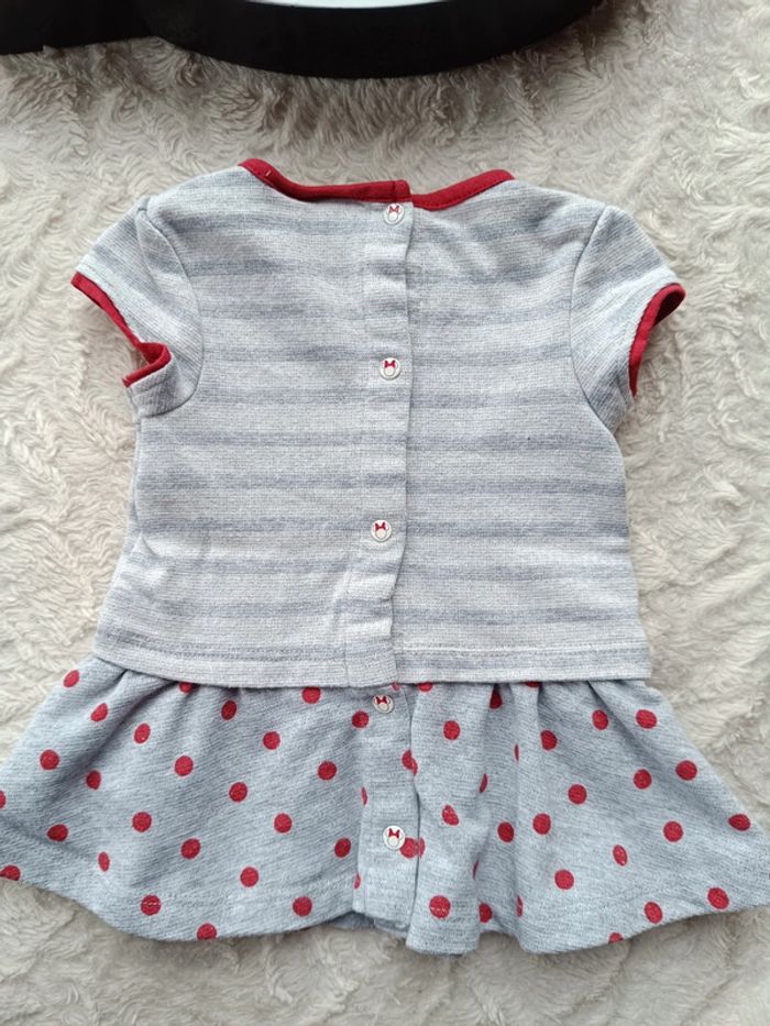 Robe manches courtes Fille 1 mois Minnie Hello Sailor Disney Baby - photo numéro 10