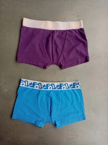 Lot 2 boxers Dim 8 ans