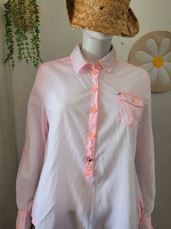 Chemise rose