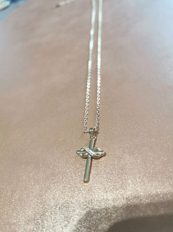 Collier et pendentif spirituel croix chrétienne