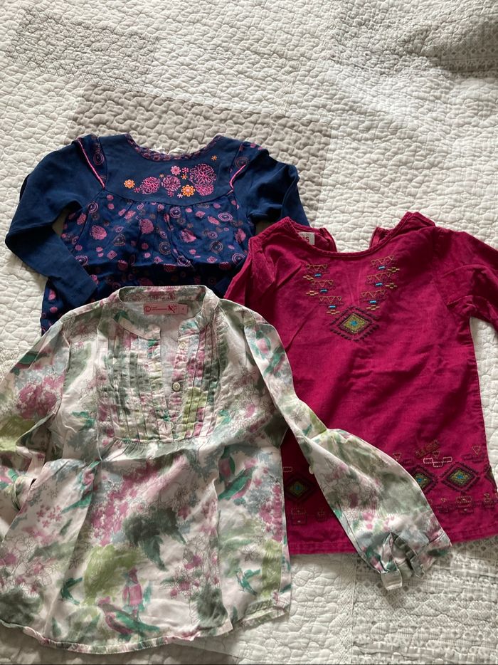 Lot vêtements hivers fille 4ans - photo numéro 5