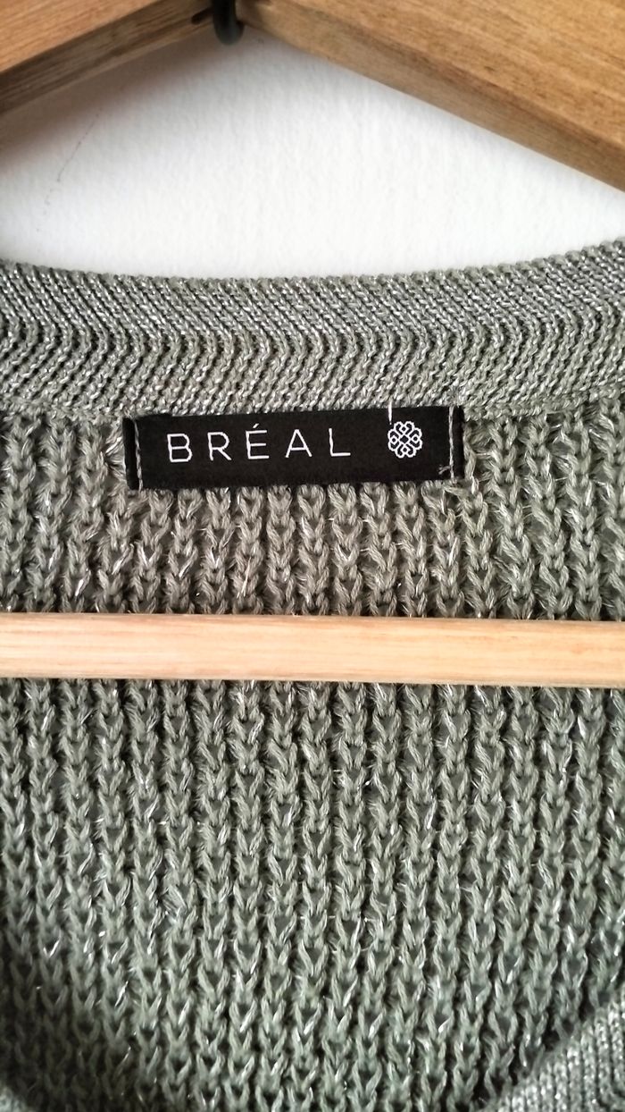 Pull col  V femme Bréal - photo numéro 3