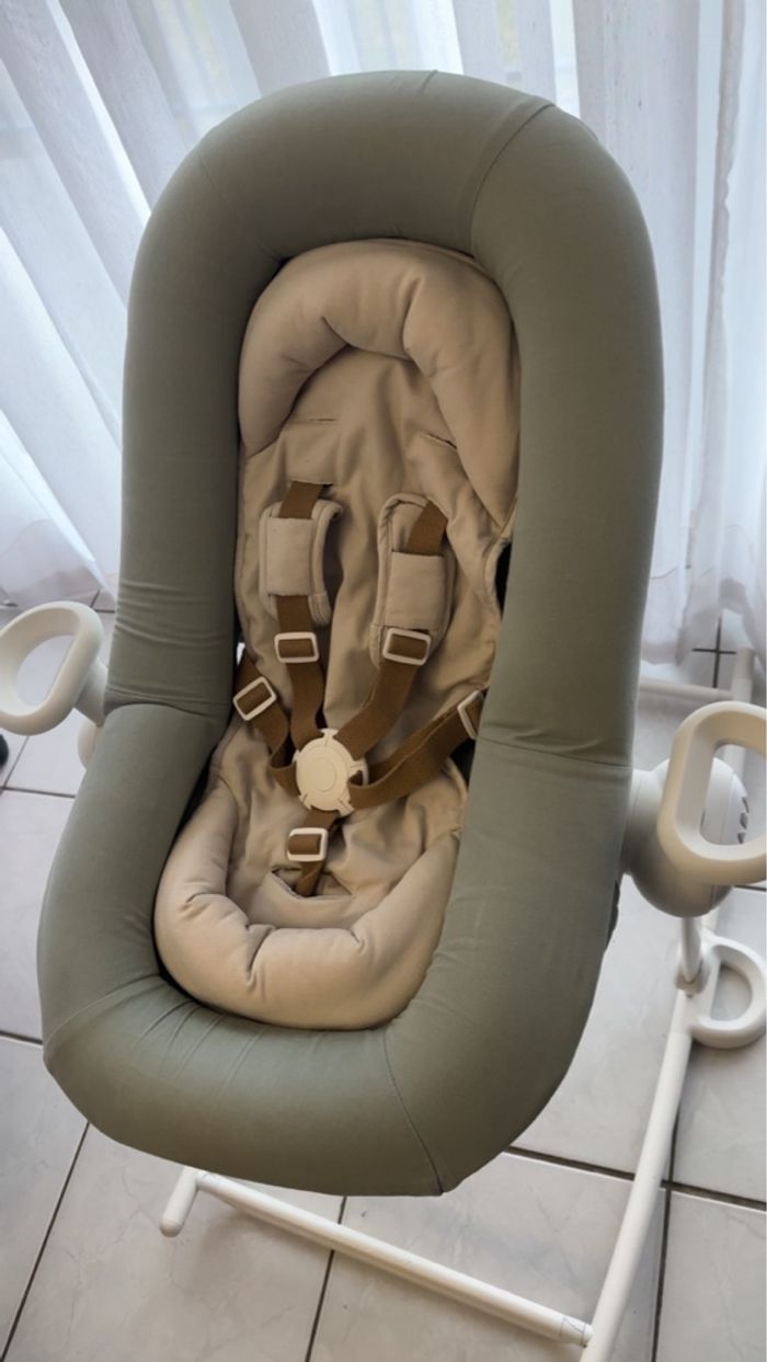 Transat bébé BÉABA Up&Down Plus avec arche de jeux - photo numéro 3