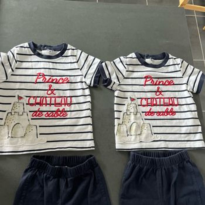 Lot 2 ensemble 18 mois identique - photo numéro 2