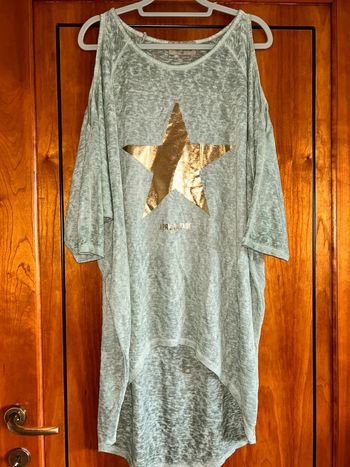 Long t-shirt/tunique étoile April Vintage taille unique