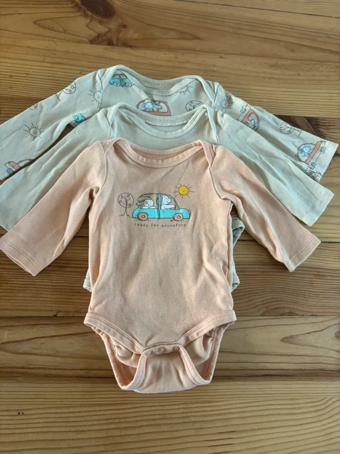 Lot de 3 bodies
