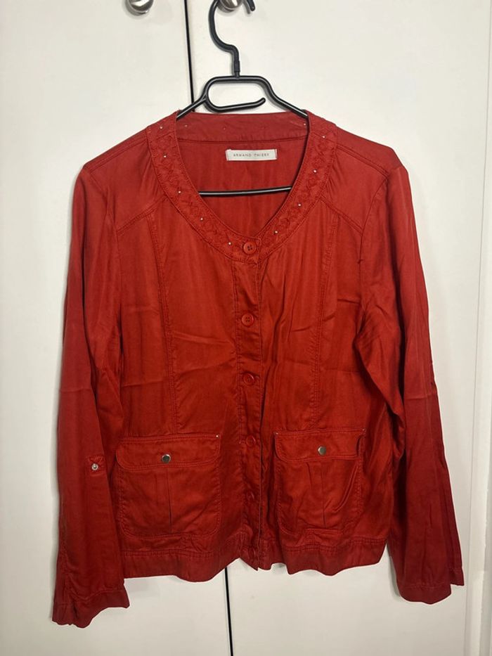 🌺veste rouge Armand Thiery 🌺