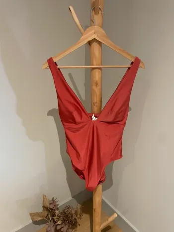 Maillot 1 pièce terracotta