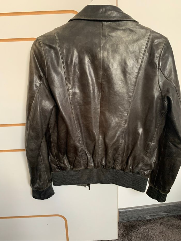 Blouson cuir femme - photo numéro 2