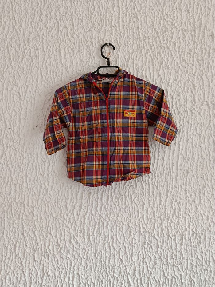 Veste carreaux