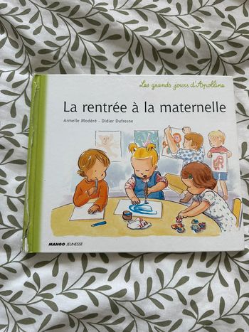 La rentrée à la maternelle
