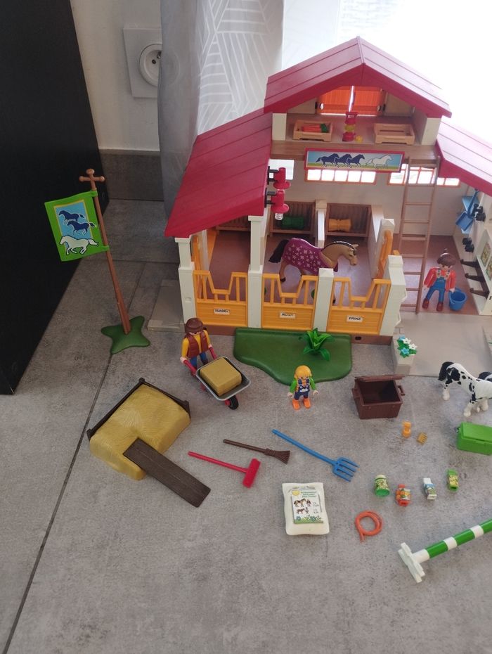 Centre équestre ou écurie playmobil - photo numéro 3