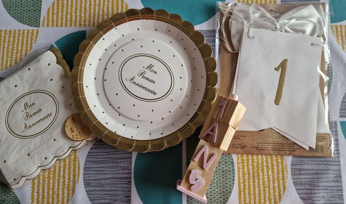 Lot "Mon premier anniversaire"