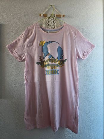 Tee shirt de nuit rose disney taille s