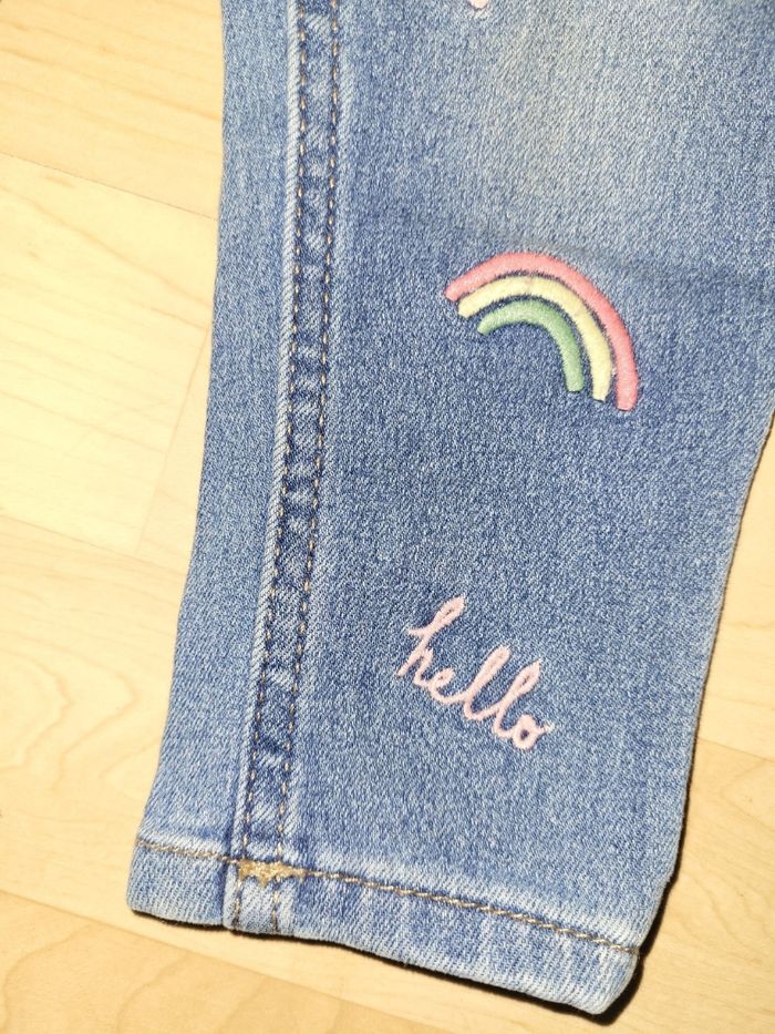 Jean fille Taille 9/12 mois H&M - photo numéro 5