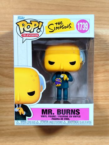 Funko Pop! Mr. Burns 1739 - The Simpsons Animation Neuf Série TV
