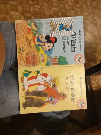 Livres Disney vintage mickey club