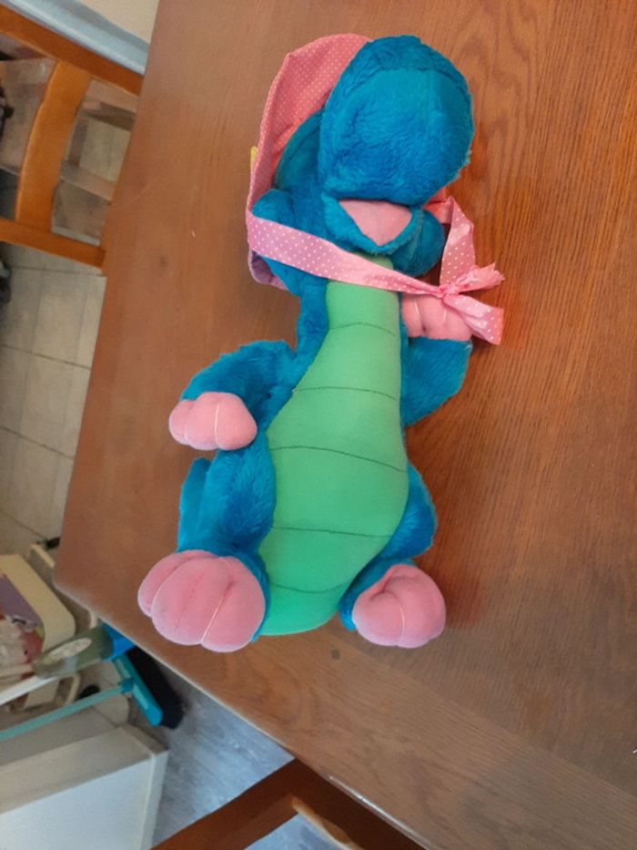 Peluche bleue - photo numéro 3