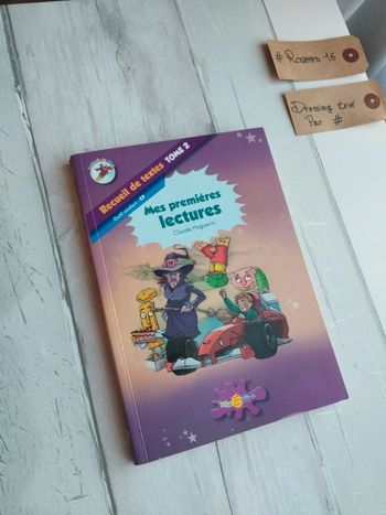 Livre DYS pour CP "Mes premières lectures"