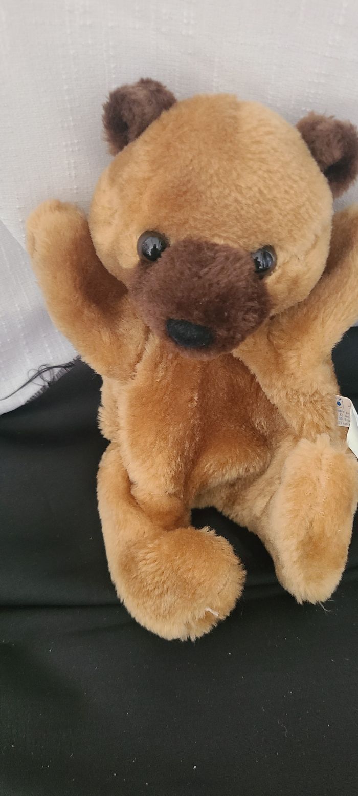 doudou marionnette castor , marmotte krys - photo numéro 7