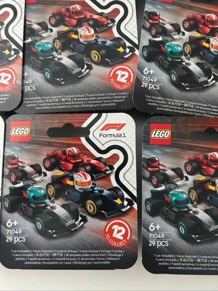 Série complète 12 formule 1 lego 71049 neuf scellé - photo numéro 2