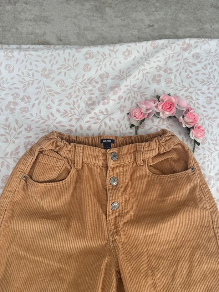 Pantalon velours côtelé camel – 12 ans – Kiabi - photo numéro 3