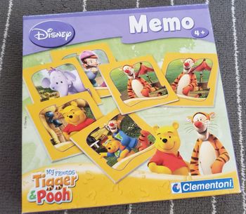 Jeu Mémoire Winnie 4 ans