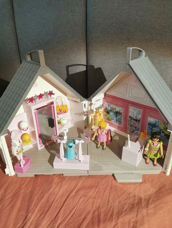 Playmobil valise magasin de mode