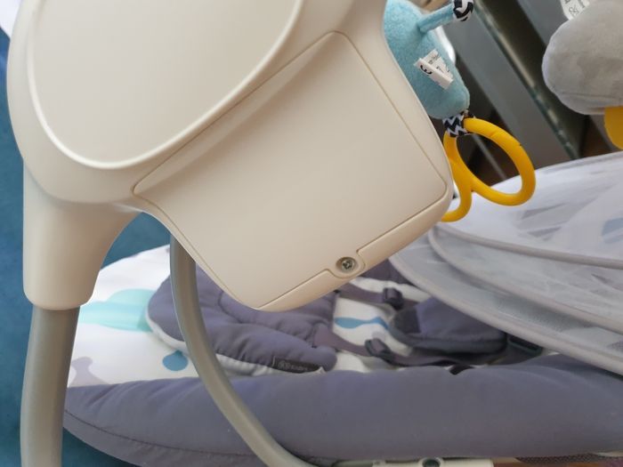 Balancelle kinderkraft minky bleu - photo numéro 10