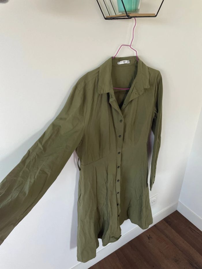 Robe mango kaki taille Xl - photo numéro 5