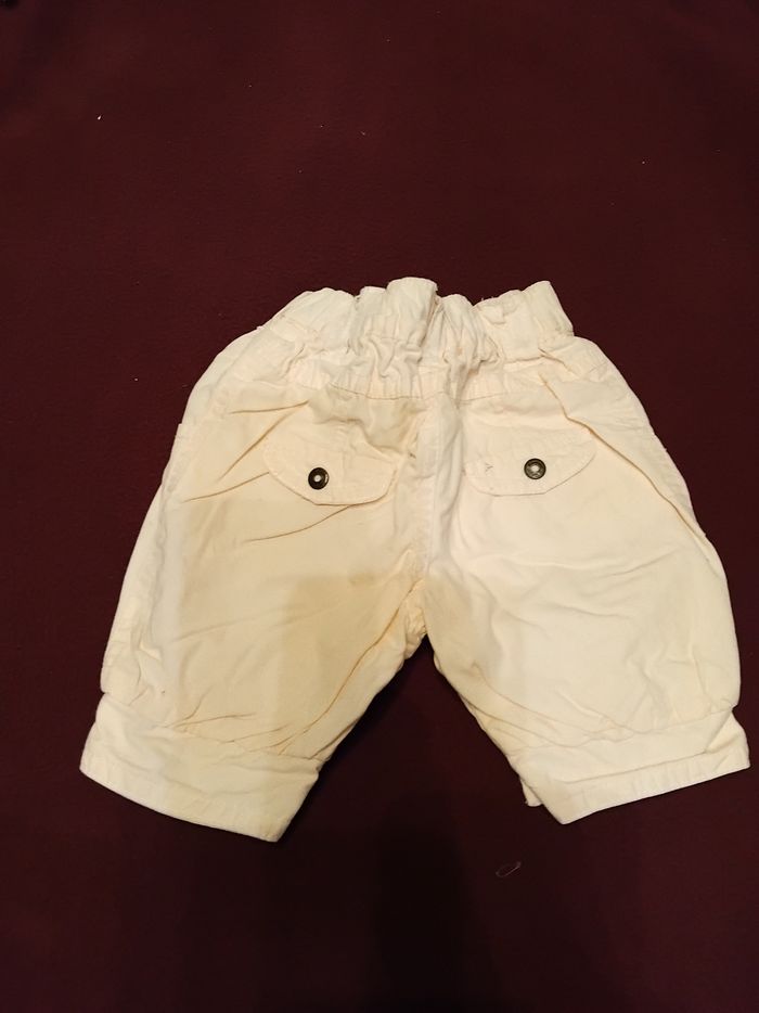 Lot de 2 pantalons taille 1 mois - photo numéro 4
