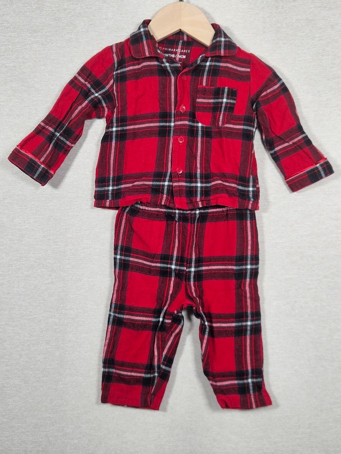 Pyjama 2 pièce chemise et pantalon primark 6-9 mois 74 cm