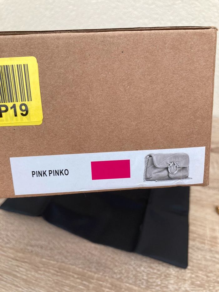 Sac à main PINKO Love Puff MICRO Rose- 10x5x15 - photo numéro 10