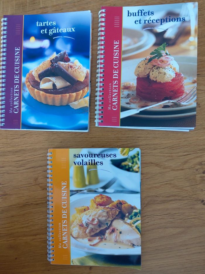 Livres de cuisine Carnets de cuisine