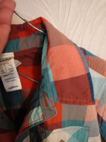 Chemise taille 8 ans