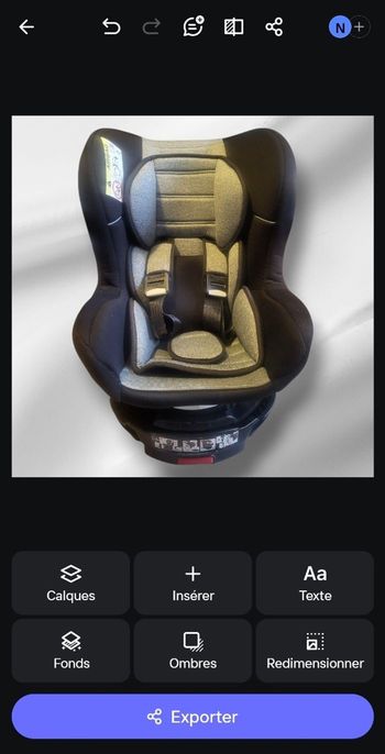 Siege auto 360° isofix tbe