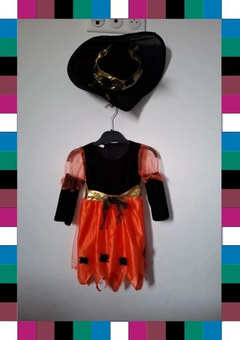 Robe de sorcière 2 ans