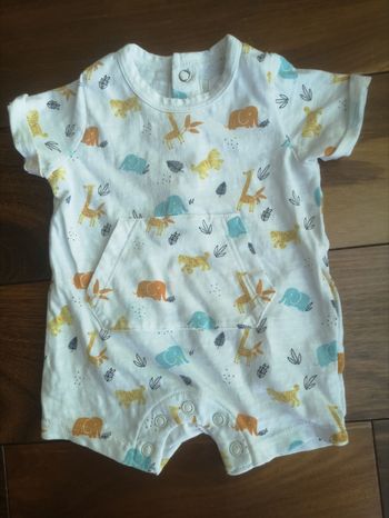 Barboteuse Gémo 1 mois