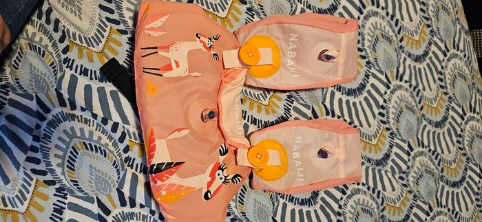 Brassards Ceinture evolutif enfant rose