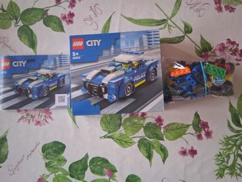 Lego city voiture de police,complet 