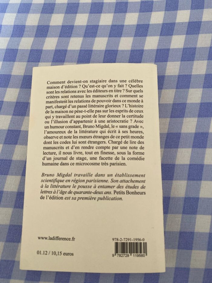 Petits bonheurs de l’édition - journal de stage - photo numéro 2