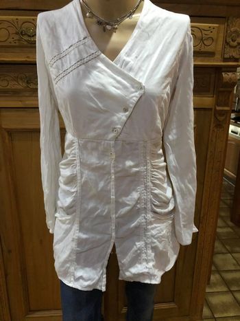 Blouse blanche Mais il est où le soleil