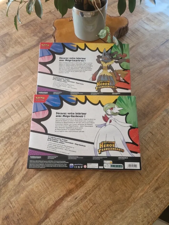 Coffret Pokémon Gardevoir et Lucario neuf - photo numéro 3